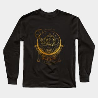 give me tea or give me death version 2 Long Sleeve T-Shirt